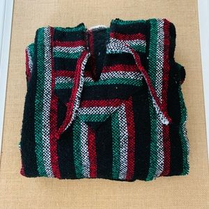 Mexican poncho! ❤️🤍💚